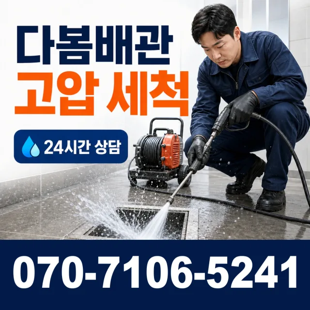 전남광주 광산구 동곡하선길 배수구뚫기 상담 이미지 4